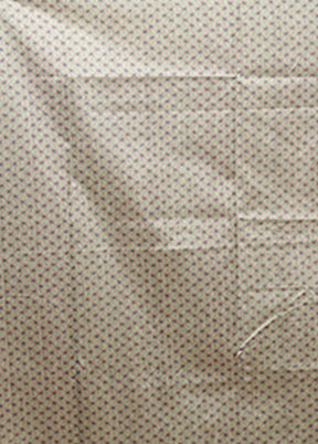 Cream Tussar Silk Saree With Blouse Piece