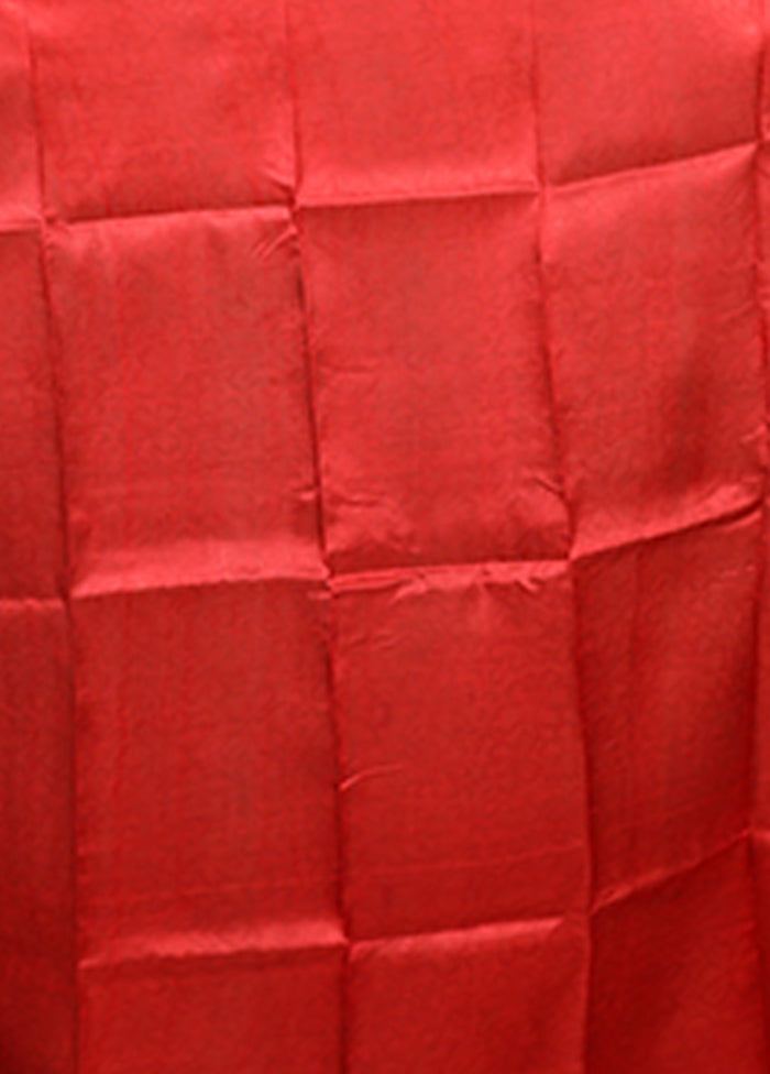 Grey Printed Pure Silk Saree Without Blouse Piece