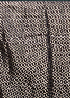 Blue Cotton Saree With Blouse Piece