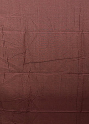 Maroon Matka Silk Saree With Blouse Piece