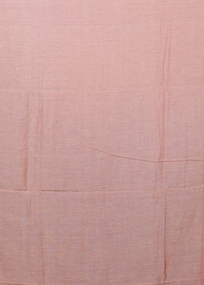 Pink Matka Silk Saree With Blouse Piece