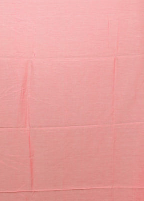 Pink Matka Silk Saree With Blouse Piece