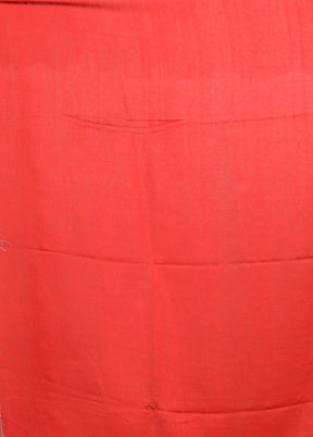 White Matka Silk Saree With Blouse Piece