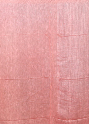 Cream Matka Silk Saree With Blouse Piece
