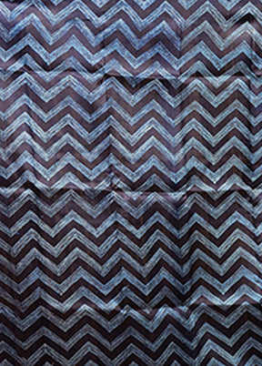 Blue Tussar Silk Saree With Blouse Piece