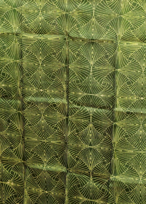 Green Tussar Silk Saree With Blouse Piece