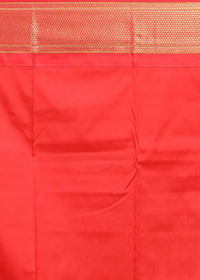 Green Kanjivaram Silk Saree With Blouse Piece