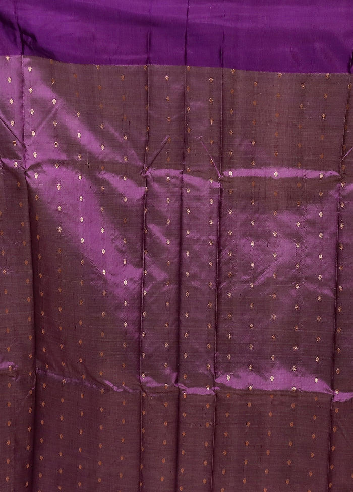 Pink Handloom Pure Organza Saree With Blouse Piece