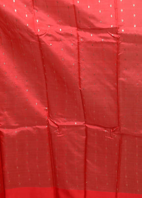 Green Handloom Pure Organza Saree With Blouse Piece