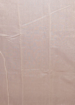 White Jamdani Cotton Saree Without Blouse Piece