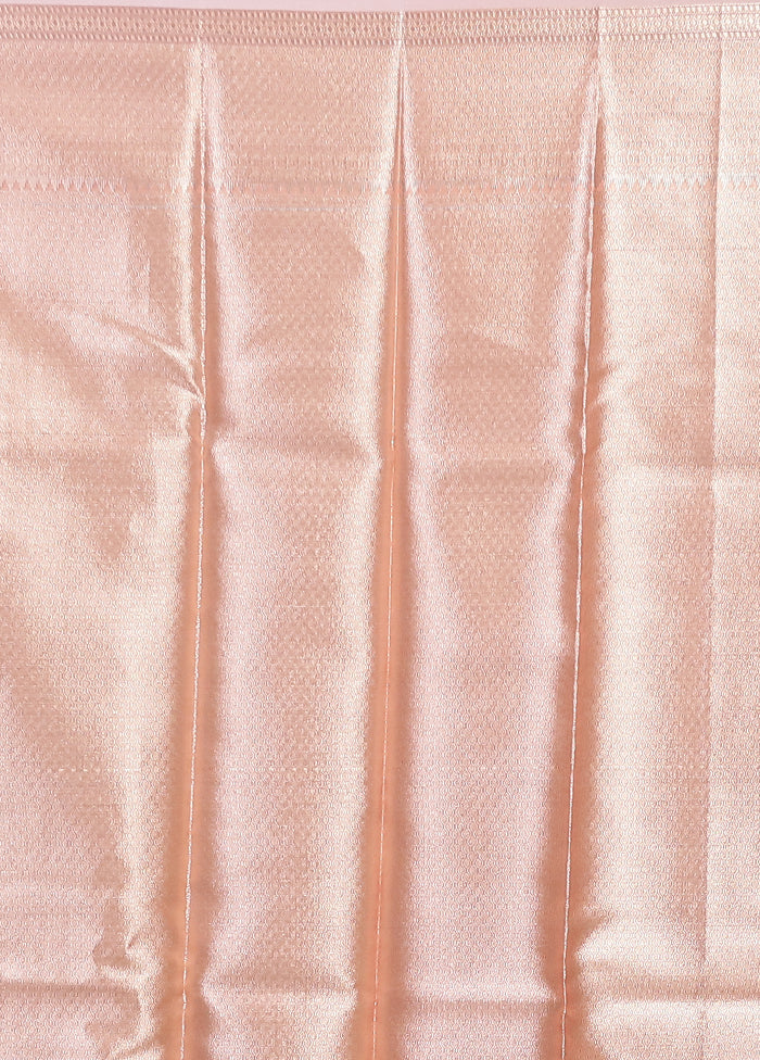 Pink Organza Saree With Blouse Piece