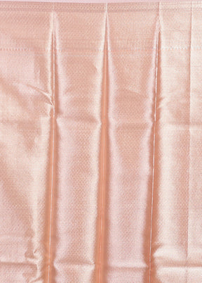 Pink Organza Saree With Blouse Piece