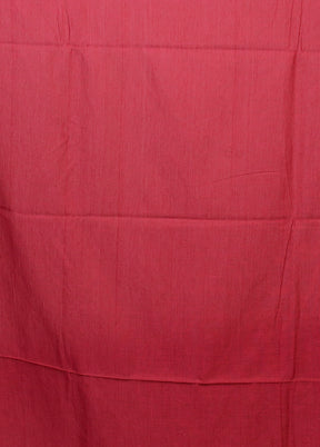 Pink Matka Silk Saree With Blouse Piece