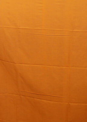 Yellow Matka Silk Saree With Blouse Piece