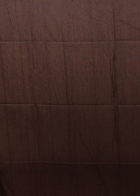 Black Matka Silk Saree With Blouse Piece