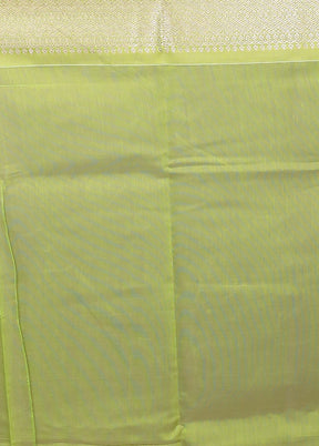 Blue Pure Cotton Saree With Blouse Piece