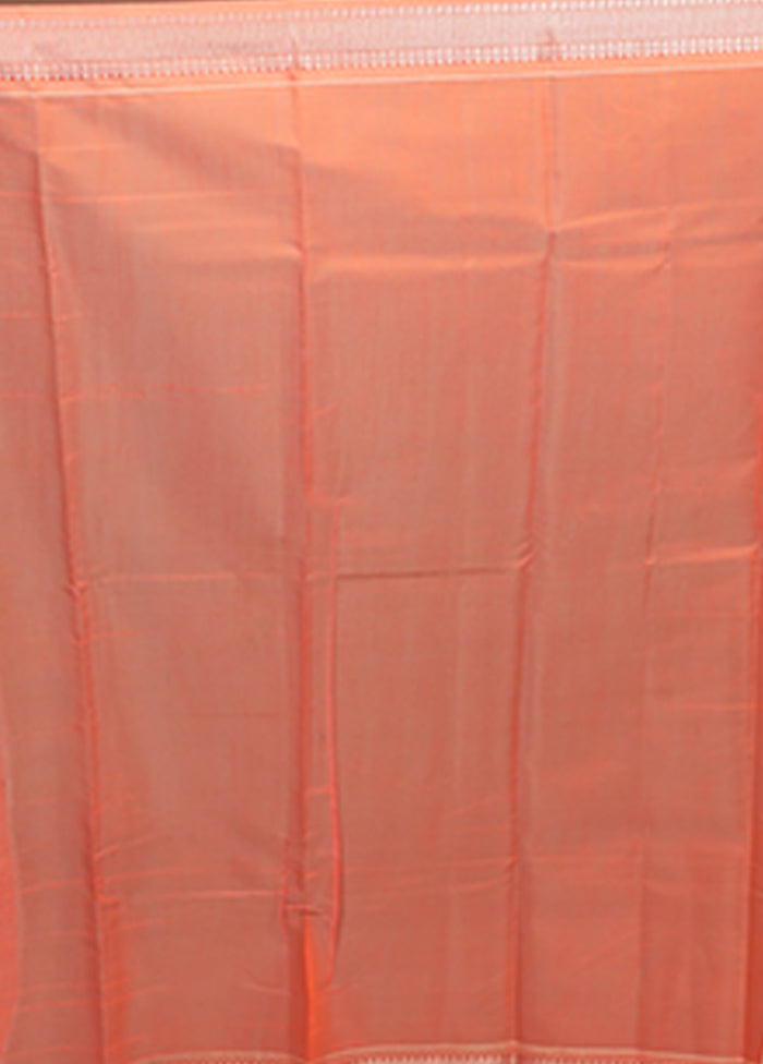 Purple Pure Cotton Saree With Blouse Piece