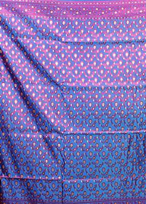 Pink Tanchoi Silk Saree With Blouse Piece