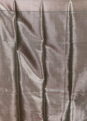 Green Dupion Silk Saree With Blouse Piece