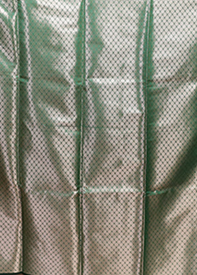 Green Dupion Silk Saree With Blouse Piece