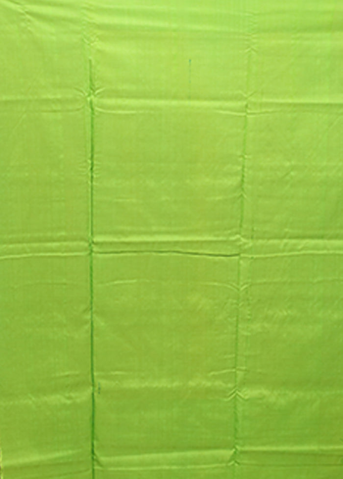 Black Ikkat Silk Saree With Blouse Piece