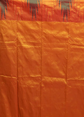 Pink Kanjivaram Silk Saree With Blouse Piece