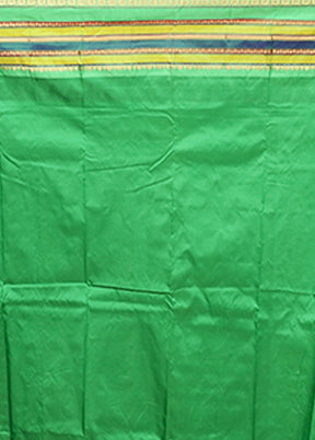 Yellow Kanjivaram Silk Saree With Blouse Piece