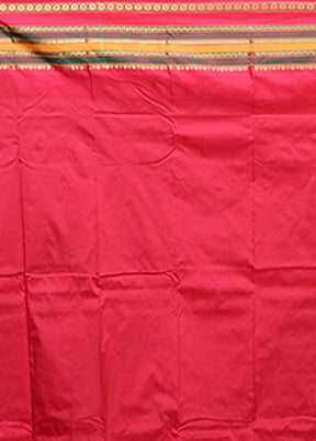 Green Kanjivaram Silk Saree With Blouse Piece