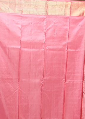 Green Handloom Kanchipuram Pure Silk Saree With Blouse Piece