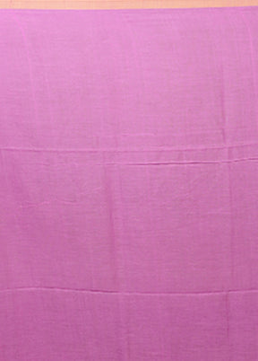 Pink Matka Silk Saree With Blouse Piece
