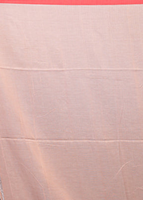Pink Matka Silk Saree With Blouse Piece