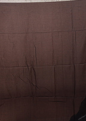 Black Matka Silk Saree With Blouse Piece