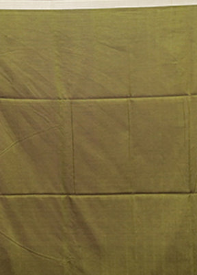 Green Matka Silk Saree With Blouse Piece
