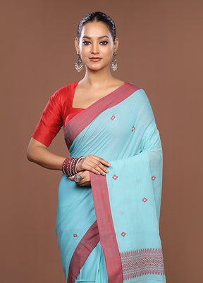 Green Matka Silk Saree With Blouse Piece
