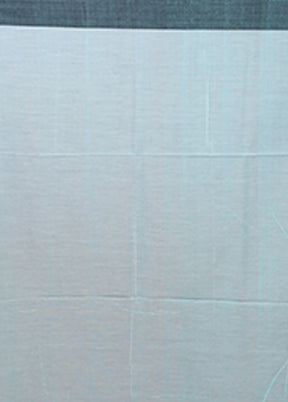 Blue Matka Silk Saree With Blouse Piece