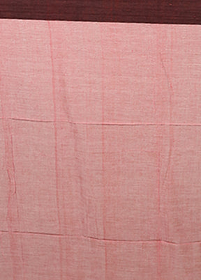 Pink Matka Silk Saree With Blouse Piece