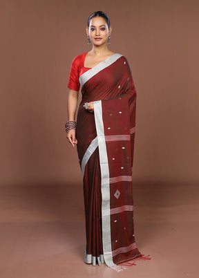 Green Matka Silk Saree With Blouse Piece
