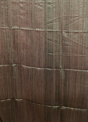 Green Handloom Matka Pure Silk Saree With Blouse Piece