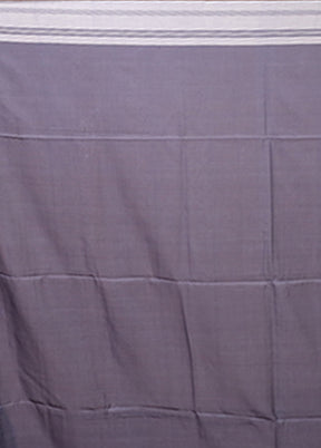 Blue Matka Silk Saree With Blouse Piece