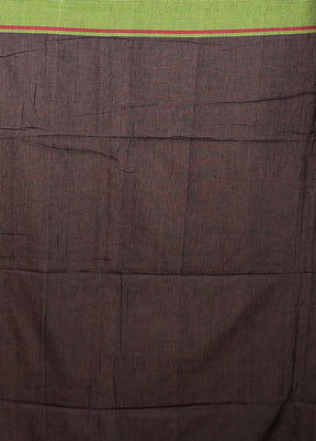 Blue Matka Silk Saree With Blouse Piece