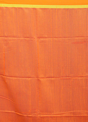 Red Matka Silk Saree With Blouse Piece