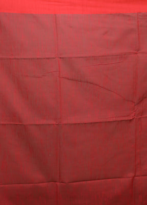 Cream Matka Silk Saree With Blouse Piece