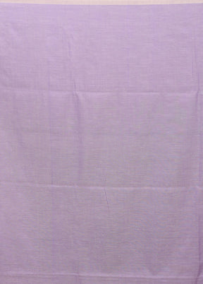 Purple Matka Silk Saree With Blouse Piece