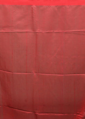 Black Matka Silk Saree With Blouse Piece
