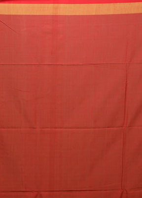 Cream Matka Silk Saree With Blouse Piece