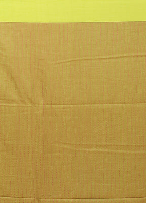 Cream Matka Silk Saree With Blouse Piece