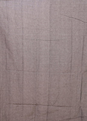 Cream Matka Silk Saree With Blouse Piece
