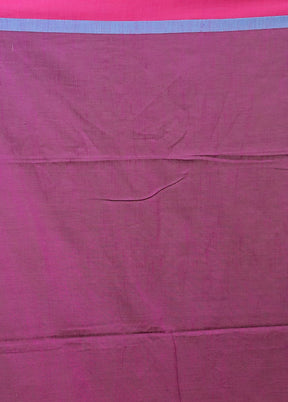 Purple Matka Silk Saree With Blouse Piece
