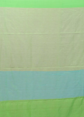 Green Matka Silk Saree With Blouse Piece