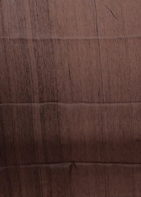 Maroon Matka Silk Saree With Blouse Piece